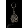 Afghan Hound - keyring (silver plate) - 2205 - 21259