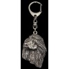 Afghan Hound - keyring (silver plate) - 65 - 383