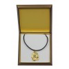 Afghan Hound - necklace (gold plating) - 2518 - 27677