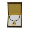 Afghan Hound - necklace (gold plating) - 3043 - 31679