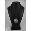 Afghan Hound - necklace (silver plate) - 2946 - 30764