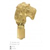 Airedale Terrier - clip (gold plating) - 2626 - 28538
