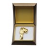 Airedale Terrier - clip (gold plating) - 2626 - 28587