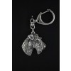 Airedale Terrier - keyring (silver plate) - 1820 - 12238