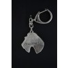 Airedale Terrier - keyring (silver plate) - 2189 - 20890