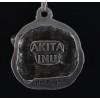 Akita Inu - necklace (silver chain) - 3311 - 33734
