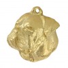 American Bulldog - keyring (gold plating) - 871 - 30107