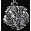 American Bulldog - necklace (silver cord) - 3227 - 32783