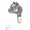 American Staffordshire Terrier - clip (silver plate) - 2537 - 27726