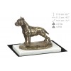 American Staffordshire Terrier - figurine (bronze) - 4543 - 40983