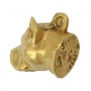 American Staffordshire Terrier - keyring (gold plating) - 2395 - 26927