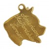 American Staffordshire Terrier - keyring (gold plating) - 2399 - 26948