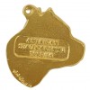 American Staffordshire Terrier - keyring (gold plating) - 2419 - 27048