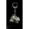 American Staffordshire Terrier - keyring (silver plate) - 1861 - 12814