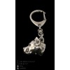 American Staffordshire Terrier - keyring (silver plate) - 1938 - 14476