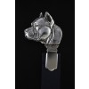 American Staffordshire Terrier - keyring (silver plate) - 2078 - 18040