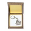 American Staffordshire Terrier - keyring (silver plate) - 2730 - 29849