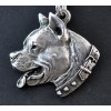 American Staffordshire Terrier - necklace (silver chain) - 3279 - 33541
