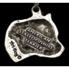 American Staffordshire Terrier - necklace (silver chain) - 3309 - 33724
