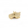 American Staffordshire Terrier - pin (gold) - 1506 - 7506