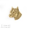 American Staffordshire Terrier - pin (gold) - 1506 - 7508