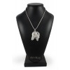Azawakh - necklace (silver cord) - 3215 - 33249