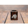 Barzoï Russian Wolfhound - candlestick (wood) - 3915 - 37474