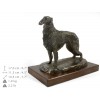 Barzoï Russian Wolfhound - figurine (bronze) - 1576 - 8371