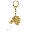 Barzoï Russian Wolfhound - keyring (gold plating) - 2404 - 26970