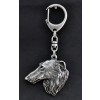 Barzoï Russian Wolfhound - keyring (silver plate) - 42 - 259