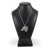 Barzoï Russian Wolfhound - necklace (silver chain) - 3288 - 34288