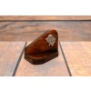 Basset Hound - candlestick (wood) - 3560 - 35471