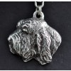 Basset Hound - keyring (silver plate) - 1799 - 11944