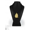 Basset Hound - necklace (gold plating) - 1524 - 25573