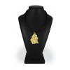 Basset Hound - necklace (gold plating) - 1524 - 25576