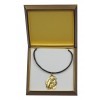 Basset Hound - necklace (gold plating) - 2521 - 27680