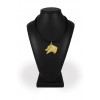 Basset Hound - necklace (gold plating) - 3026 - 31452