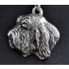 Basset Hound - necklace (silver chain) - 3320 - 33788