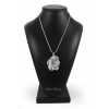 Basset Hound - necklace (silver chain) - 3364 - 34621