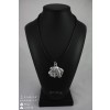 Basset Hound - necklace (silver plate) - 2953 - 30792