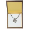 Basset Hound - necklace (silver plate) - 2953 - 31097