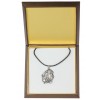 Basset Hound - necklace (silver plate) - 2992 - 31135