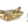 Beagle - clip (gold plating) - 1611 - 26844