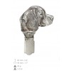 Beagle - clip (silver plate) - 2575 - 28057