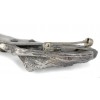 Beagle - clip (silver plate) - 2575 - 28063
