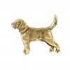 Beagle - pin (gold) - 1491 - 7428