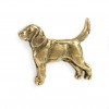 Beagle - pin (gold) - 1491 - 7429