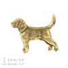 Beagle - pin (gold plating) - 1065 - 7821