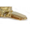 Bedlington Terrier - clip (gold plating) - 1606 - 26809