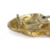 Bedlington Terrier - clip (gold plating) - 1606 - 26812